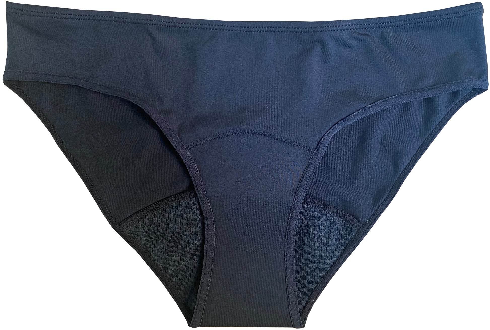 Close-up van Bikini menstruatieslip met absorberende laag