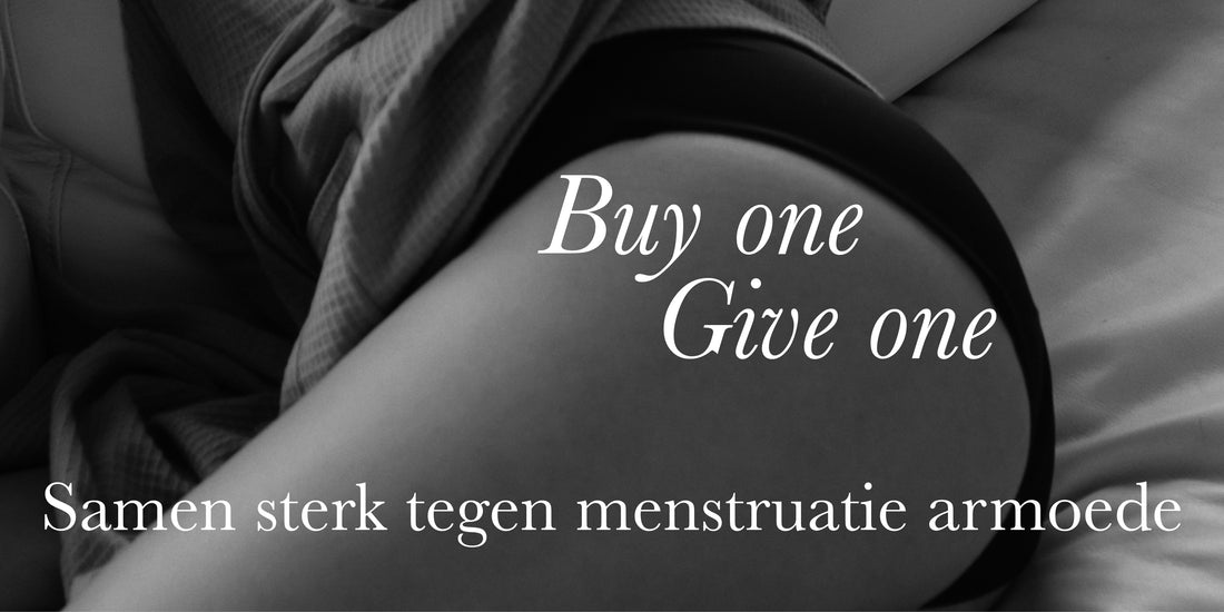 December Buy One & Give One tegen menstruatie armoede
